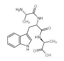H-Ala-Trp-Ala-OH结构式