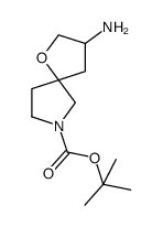 tert-butyl 3-amino-1-oxa-7-azaspiro[4.4]nonane-7-carboxylate structure