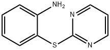 2-(pyrimidin-2-ylsulfanyl)aniline Structure
