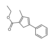 ethyl 2-methyl-4-phenylcyclopenta-1,3-diene-1-carboxylate Structure