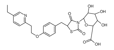 吡格列星空appN-β-D-葡糖醛酸结构式