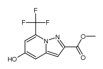 methyl 5-hydroxy-7-(trifluoromethyl)pyrazolo[1,5-a]pyridine-2-carboxylate Structure