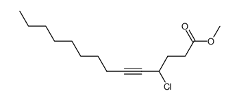 methyl 4-chlorotetradec-5-ynoate Structure