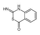 2-amino-3,1-benzothiazin-4-one Structure