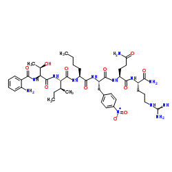 Anthranilyl-HIV Protease Substrate trifluoroacetate salt结构式