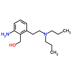 {2-Amino-6-[2-(dipropylamino)ethyl]phenyl}methanol结构式