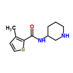 3-甲基噻吩-2-羧酸哌啶-3-基酰胺盐酸盐图片