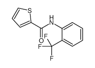 N-[2-(trifluoromethyl)phenyl]thiophene-2-carboxamide Structure