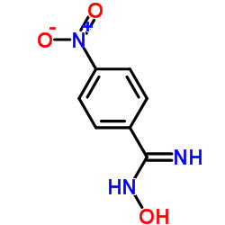 N-HYDROXY-4-NITRO-BENZAMIDINE Structure