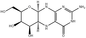 (5aS,6R,7R,8R,9aR)-2-amino-6,7-dihydroxy-8-(hydroxymethyl)-3H,4H,5H,5aH,6H,7H,8H,9aH,10H-pyrano[3,2-g]pteridin-4-one Structure