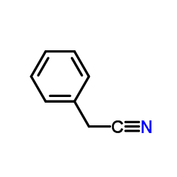 Benzyl cyanide Structure