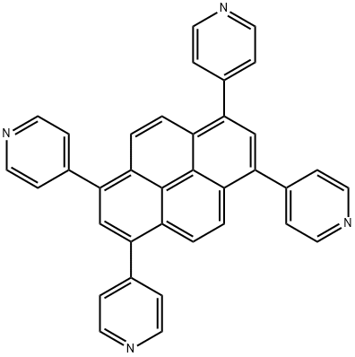 1,3,6,8-四(4-吡啶基)芘结构式