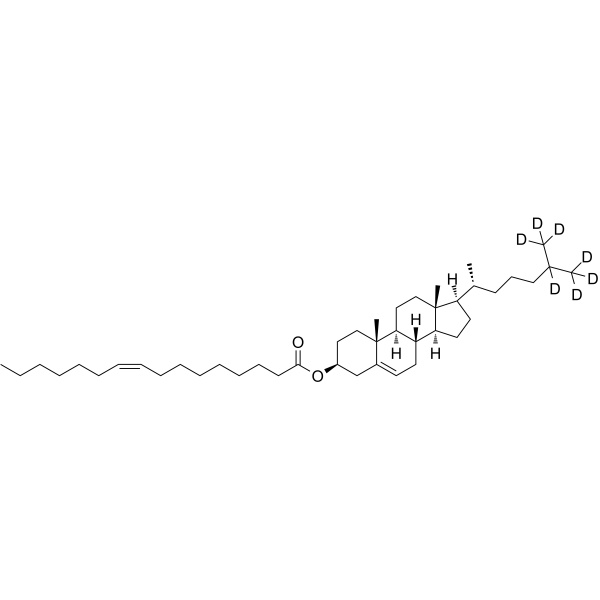 16:1 Cholesteryl ester-d7 Structure