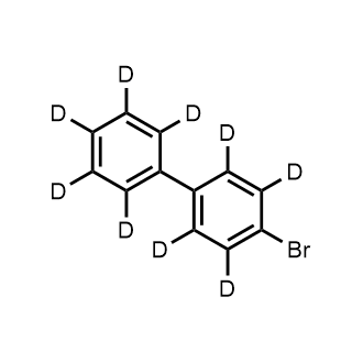 4-溴-1,1 '-联苯-d9结构式