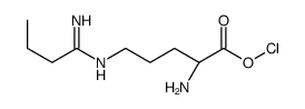 乙基-L-NIO,盐酸盐结构式