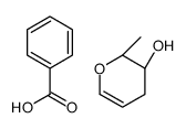 benzoic acid,(2S,3S)-2-methyl-3,4-dihydro-2H-pyran-3-ol结构式