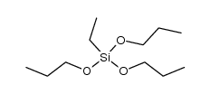 ethyltripropoxysilane Structure