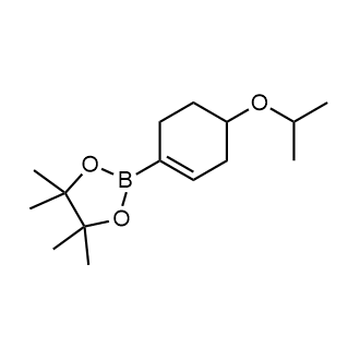 2-(4-异丙氧基环己烷-1-烯-1-基)-4,4,5,5-四甲基-1,3,2-二噁硼烷图片