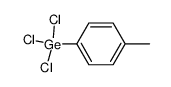 (4-methylphenyl)trichlorogermane结构式