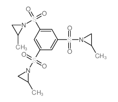 Aziridine, 1,1',1''-(s-phenenyltrisulfonyl)tris[2-methyl- (8CI)结构式