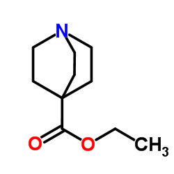 Ethyl quinuclidine-4-carboxylate Structure