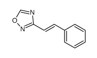 3-[(E)-2-phenylethenyl]-1,2,4-oxadiazole结构式