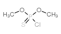 Dimethyl chlorothiophosphate Structure