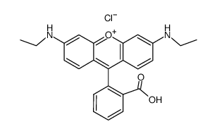 Rhodamine C structure