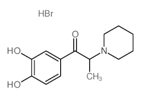 1-Propanone,1-(3,4-dihydroxyphenyl)-2-(1-piperidinyl)-, hydrobromide (1:1) picture