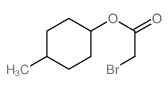 Aceticacid, 2-bromo-, 4-methylcyclohexyl ester结构式