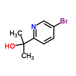 2-(5-Bromo-2-pyridinyl)-2-propanol structure