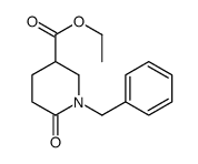 ETHYL 1-BENZYL-6-OXOPIPERIDINE-3-CARBOXYLATE Structure