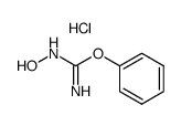 N-hydroxyl-O-phenylisourea hydrochloride结构式