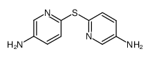 2,2'-Thiobis(5-pyridineamine)结构式