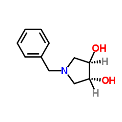 (3R,4R)-1-苄基3,4-二羟基吡咯烷图片