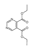 pyrimidine-4,5-dicarboxylic acid diethyl ester Structure