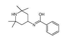 N-(2,2,6,6-tetramethylpiperidin-4-yl)benzamide Structure