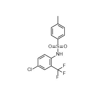 n-(4-Chloro-2-(trifluoromethyl)phenyl)-4-methylbenzenesulfonamide structure