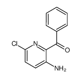 (3-amino-6-chloro-pyridin-2-yl)-phenyl-methanone结构式