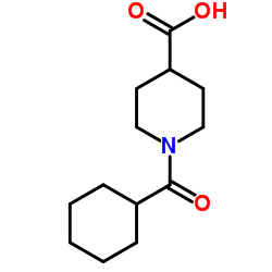 1-(Cyclohexylcarbonyl)-4-piperidinecarboxylic acid图片