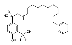 Salmeterol-D3 structure