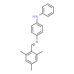 N-(mesitylmethylene)-N'-phenyl-1,4-benzenediamine Structure