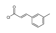 3-methylcinnamic acid chloride Structure