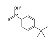 (4-tert-butylphenyl)-oxo-sulfanylphosphanium结构式