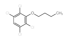 3-butoxy-1,2,4,5-tetrachloro-benzene结构式