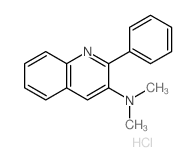 N,N-dimethyl-2-phenyl-quinolin-3-amine Structure