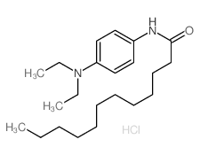 N-(4-diethylaminophenyl)dodecanamide Structure