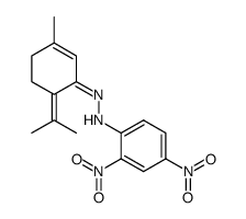 piperitenone-[(2,4-dinitro-phenyl)-seqcis-hydrazone]结构式