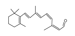 11-cis,13-cis-retinal结构式