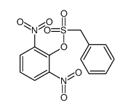 (2,6-dinitrophenyl) phenylmethanesulfonate Structure